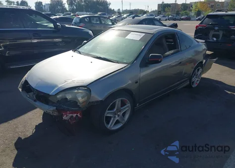 2005 Acura Rsx Type S из США, поврежденный, VIN JH4DC53065S003416